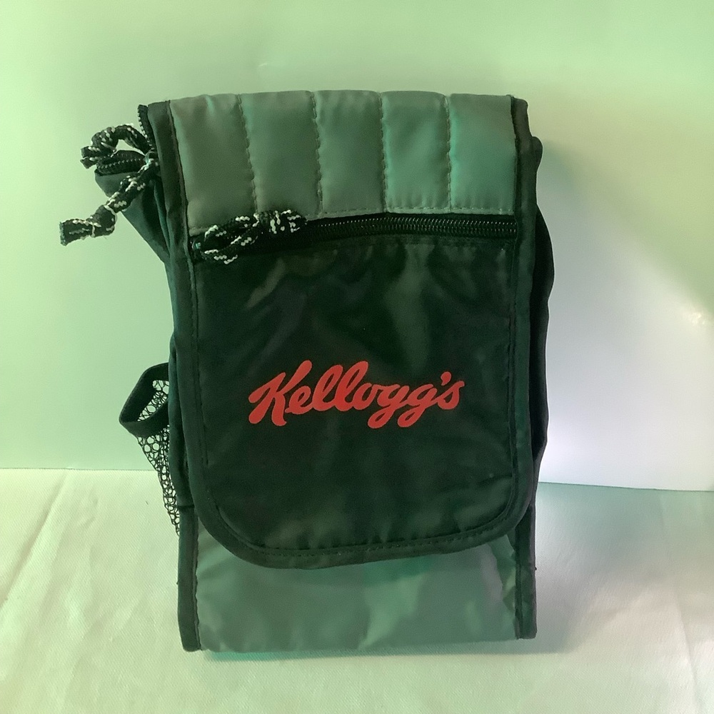 Kellogg's Black and Red Insulated Bag Fold Over